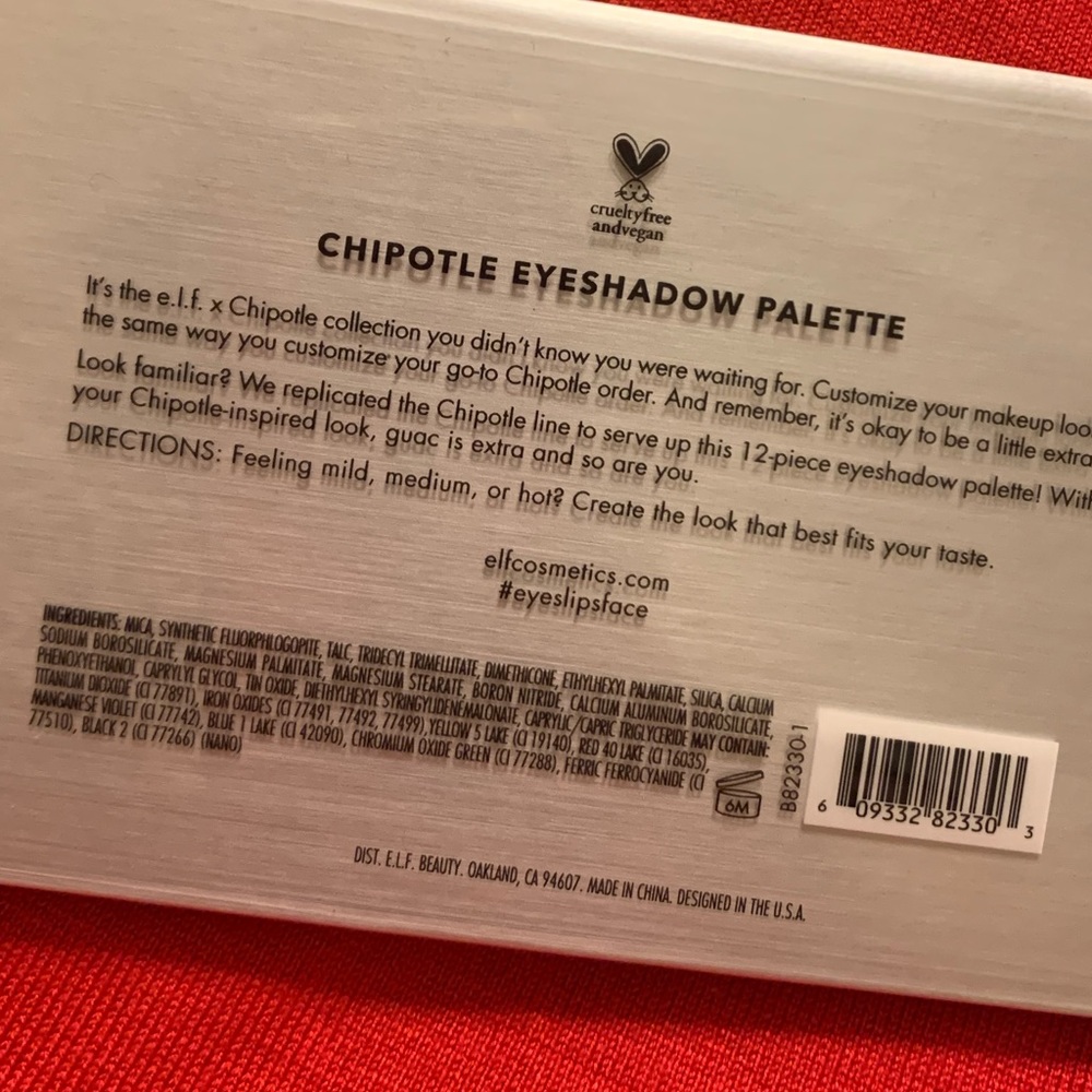 ELF X Chipotle Eyeshadow Palette NEW - Picture 4 of 6
